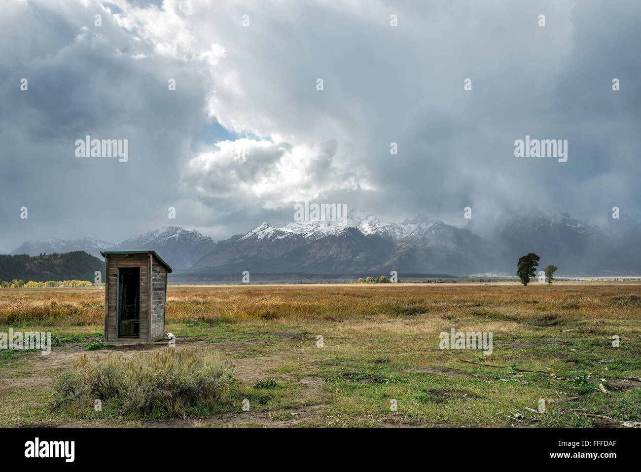 Annesso alla riga Mormone Foto Stock