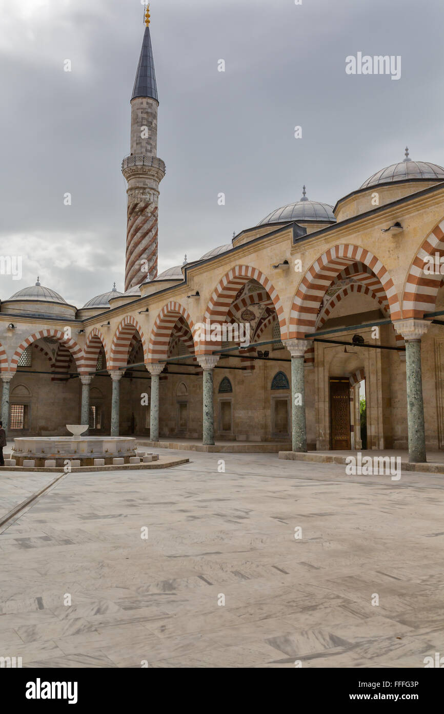 Uc Serefeli moschea, Edirne, Edirne Provincia, Turchia Foto Stock