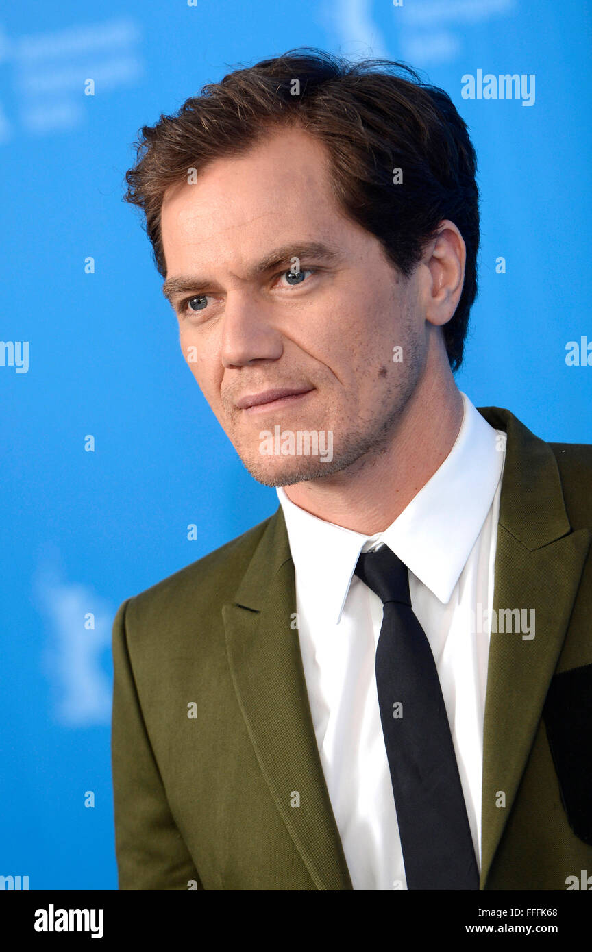 Berlino, Germania. 12 Feb, 2016. Michael Shannon durante il 'Midnight Special' photocall al 66° Festival Internazionale del Cinema di Berlino/Berlinale 2016 Febbraio 12, 2016 a Berlino, Germania. Credito: dpa/Alamy Live News Foto Stock