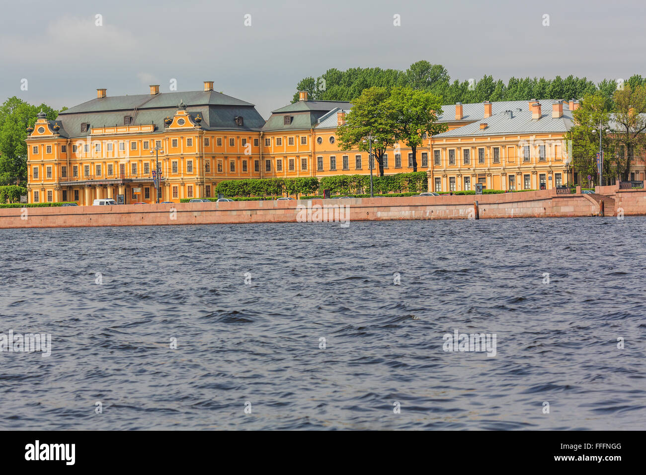 Il Palazzo Mensikov, San Pietroburgo, Russia Foto Stock
