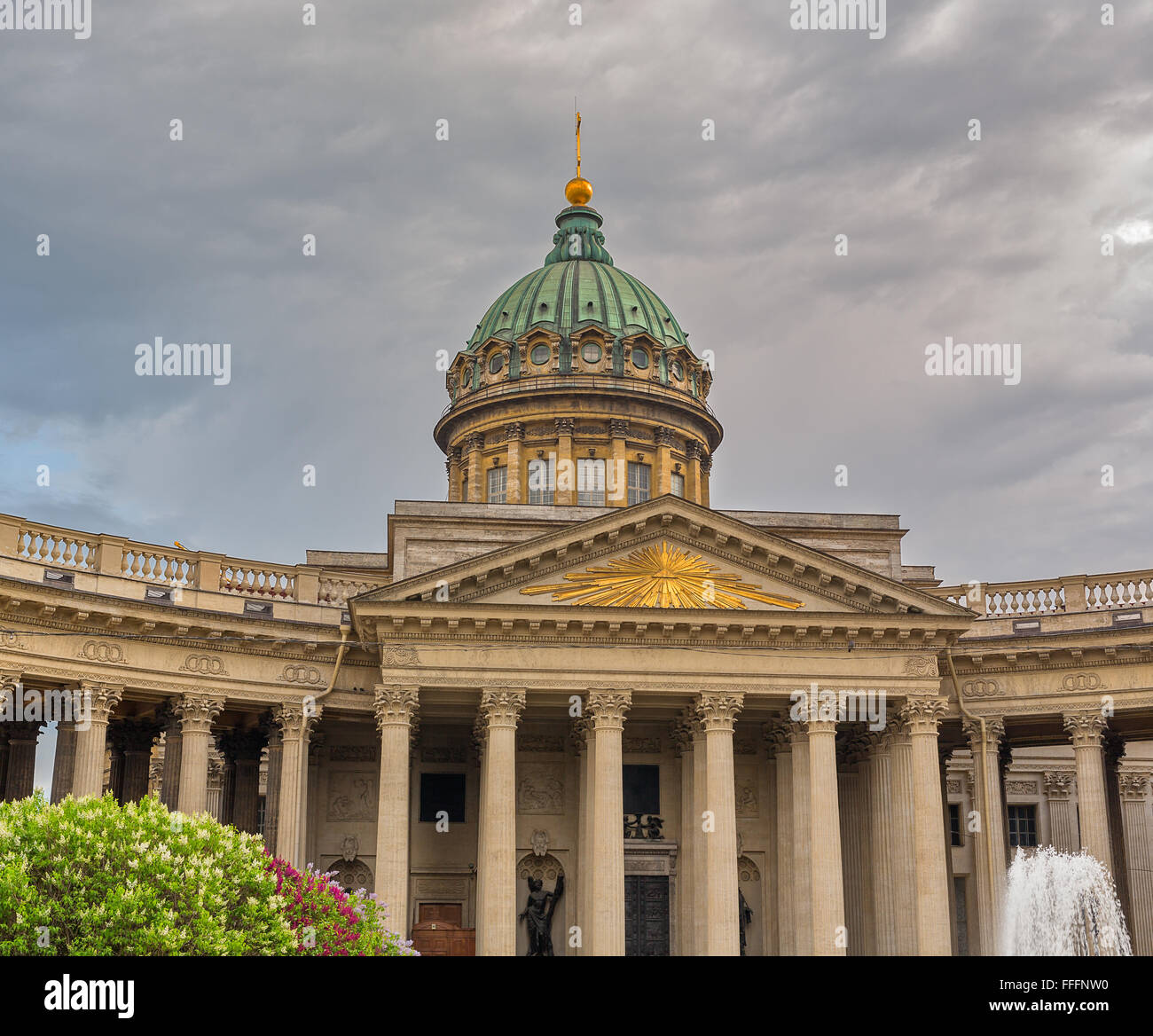 Cattedrale di Kazan, San Pietroburgo, Russia Foto Stock