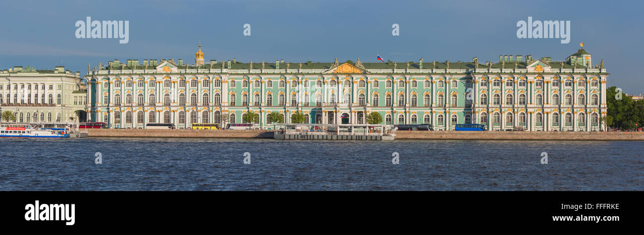 Palazzo d'inverno, membro Hermitage Museum di San Pietroburgo, Russia Foto Stock