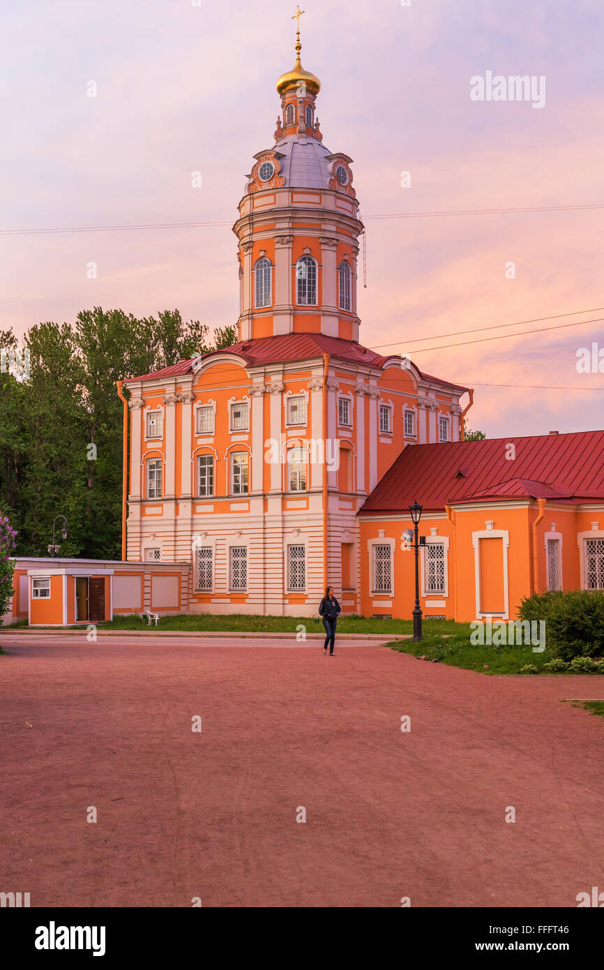 Alexander Nevsky Lavra, San Pietroburgo, Russia Foto Stock