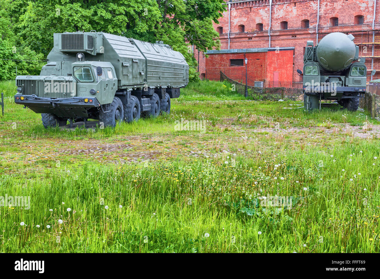 Militare Museo Storico di artiglieria, ingegneri e Signal Corps, San Pietroburgo, Russia Foto Stock