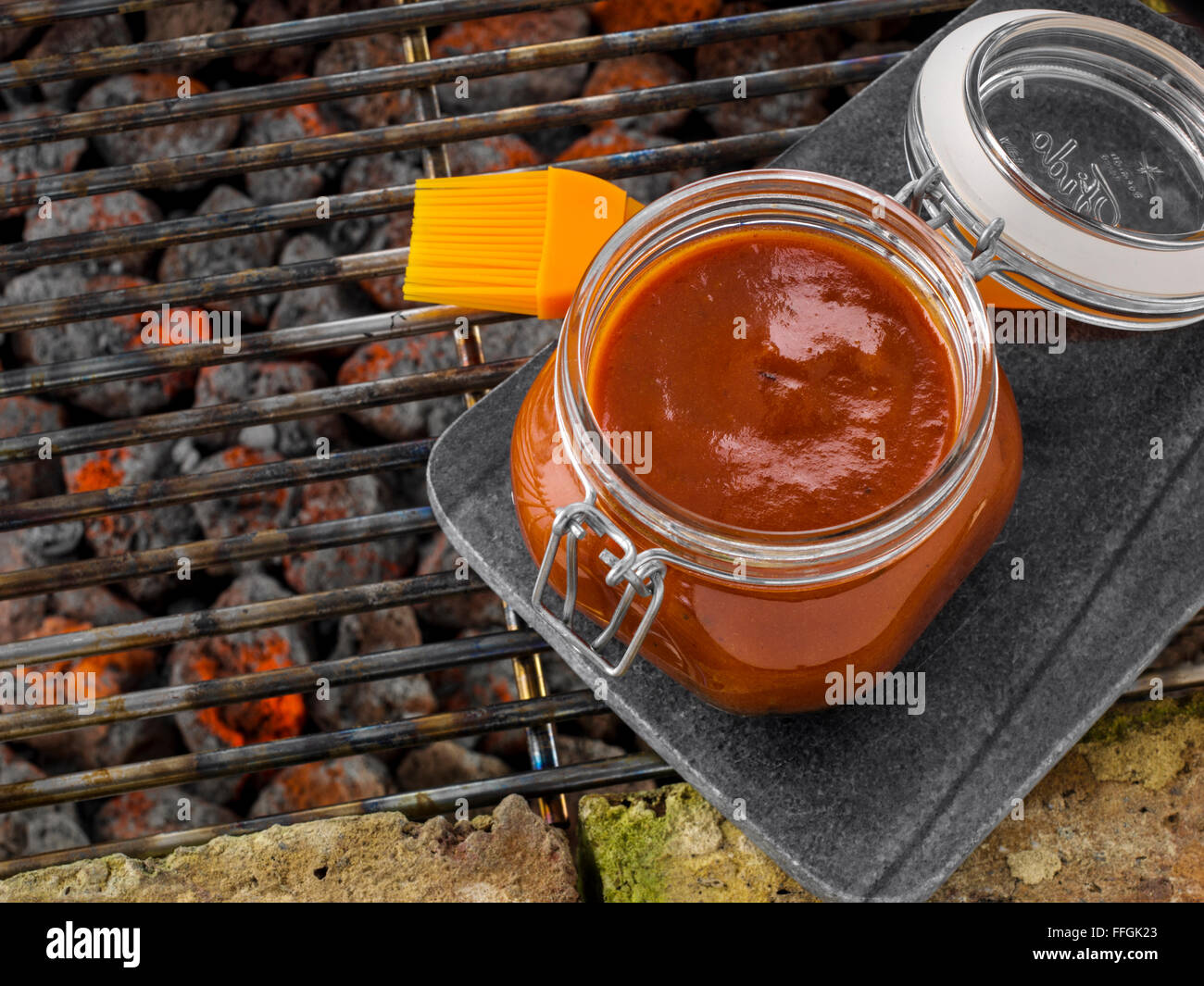 Chipotle BBQ SAUCE Foto Stock