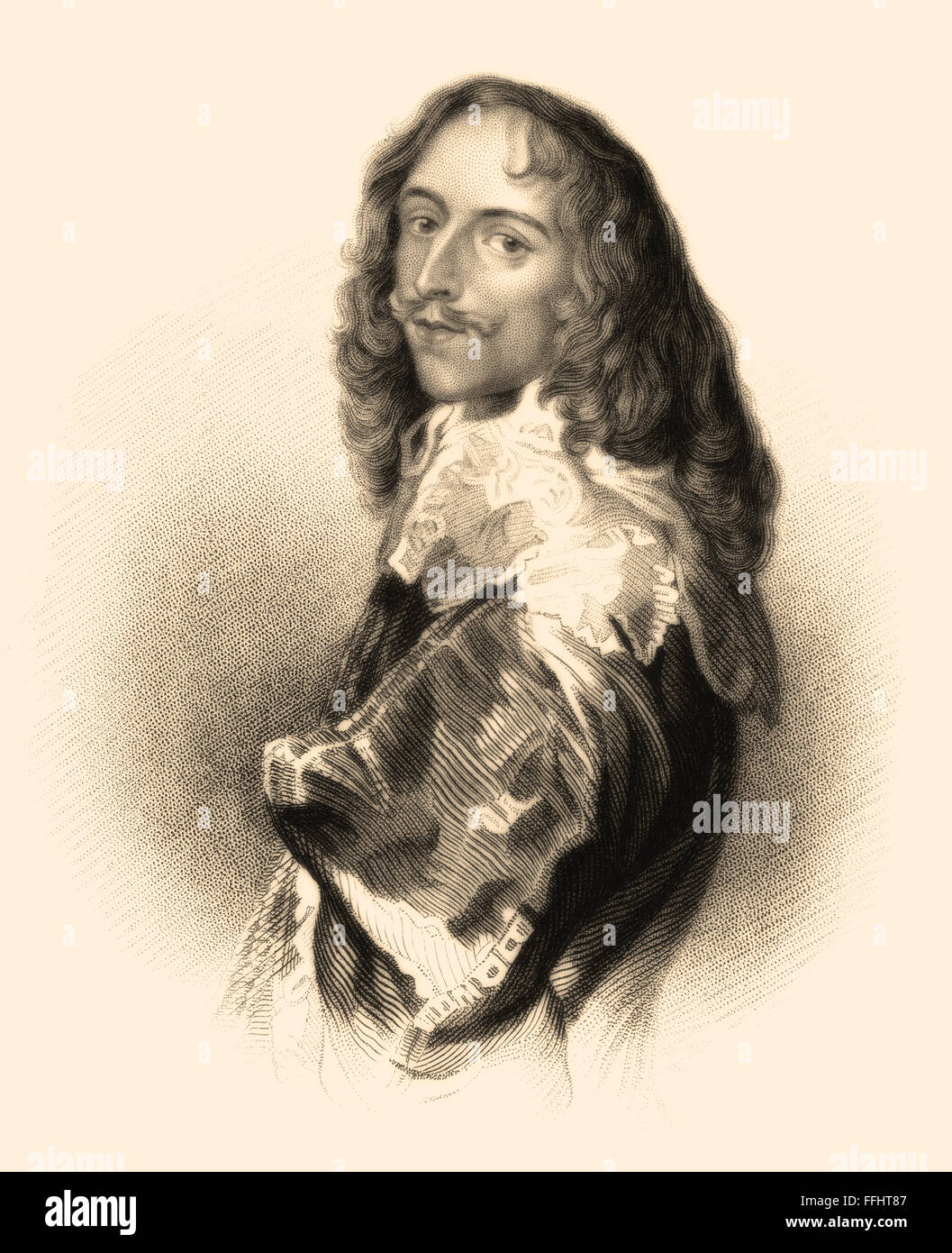 Robert Dormer, 1° Conte di Carnarvon, 1610-1643, un peer in inglese Foto Stock