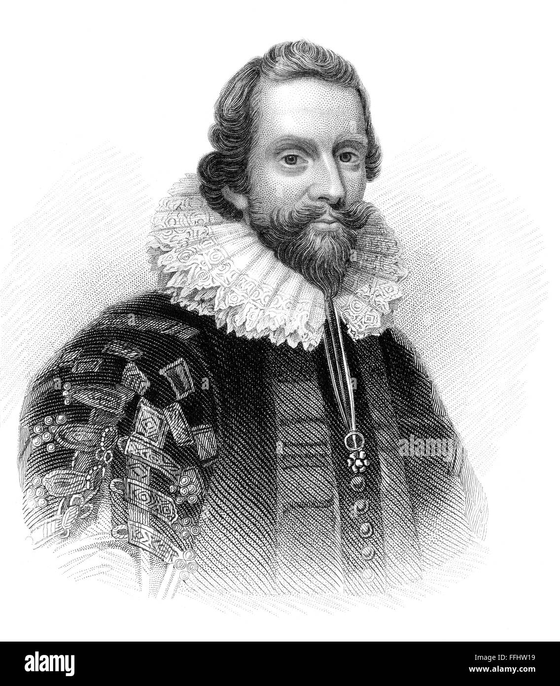 Lionel Cranfield, 1° Conte di Middlesex, 1575-1645, un mercante Inglese e politico Foto Stock