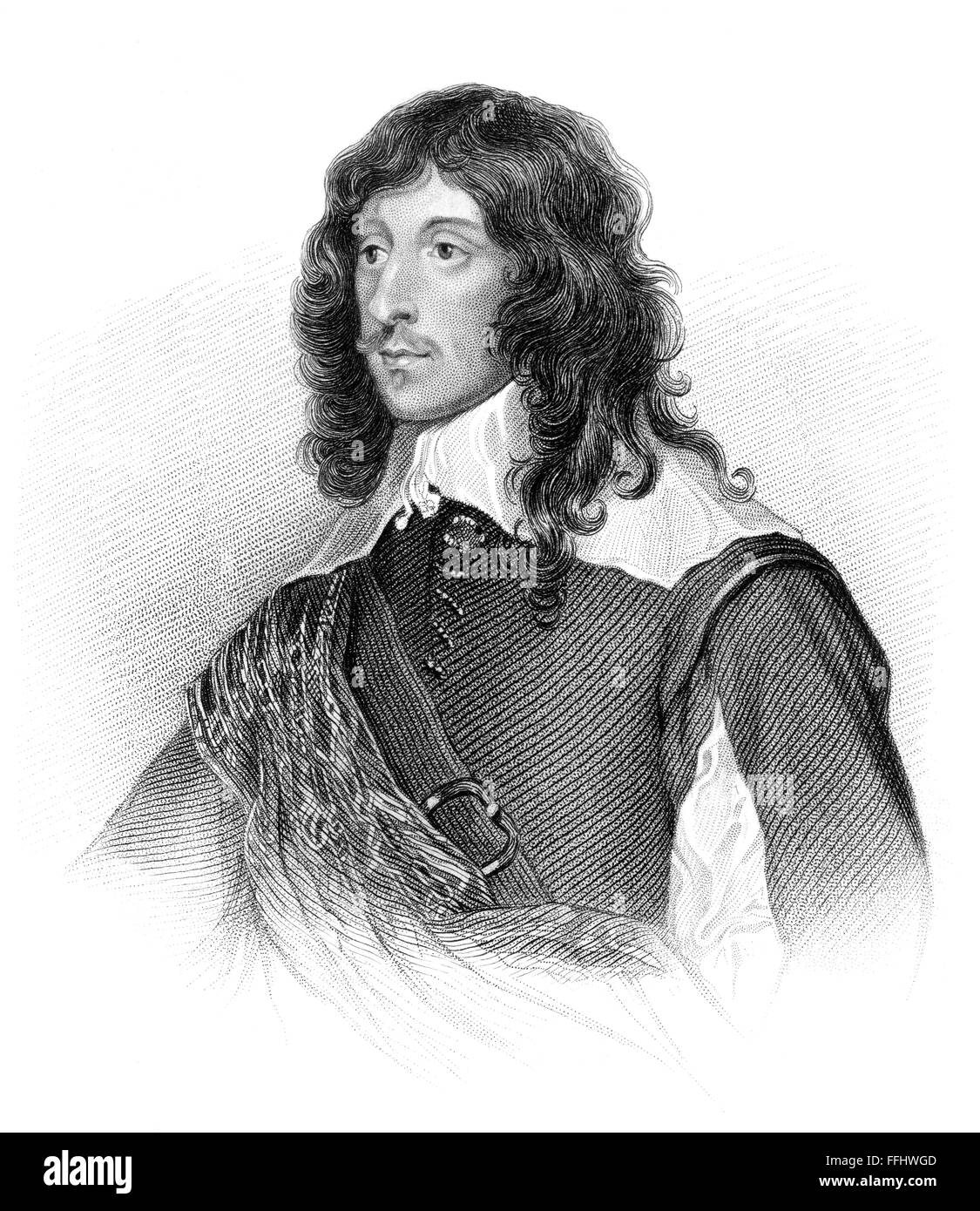 George Goring, Signore Goring, 1608-1657, un inglese di Royalist soldato Foto Stock