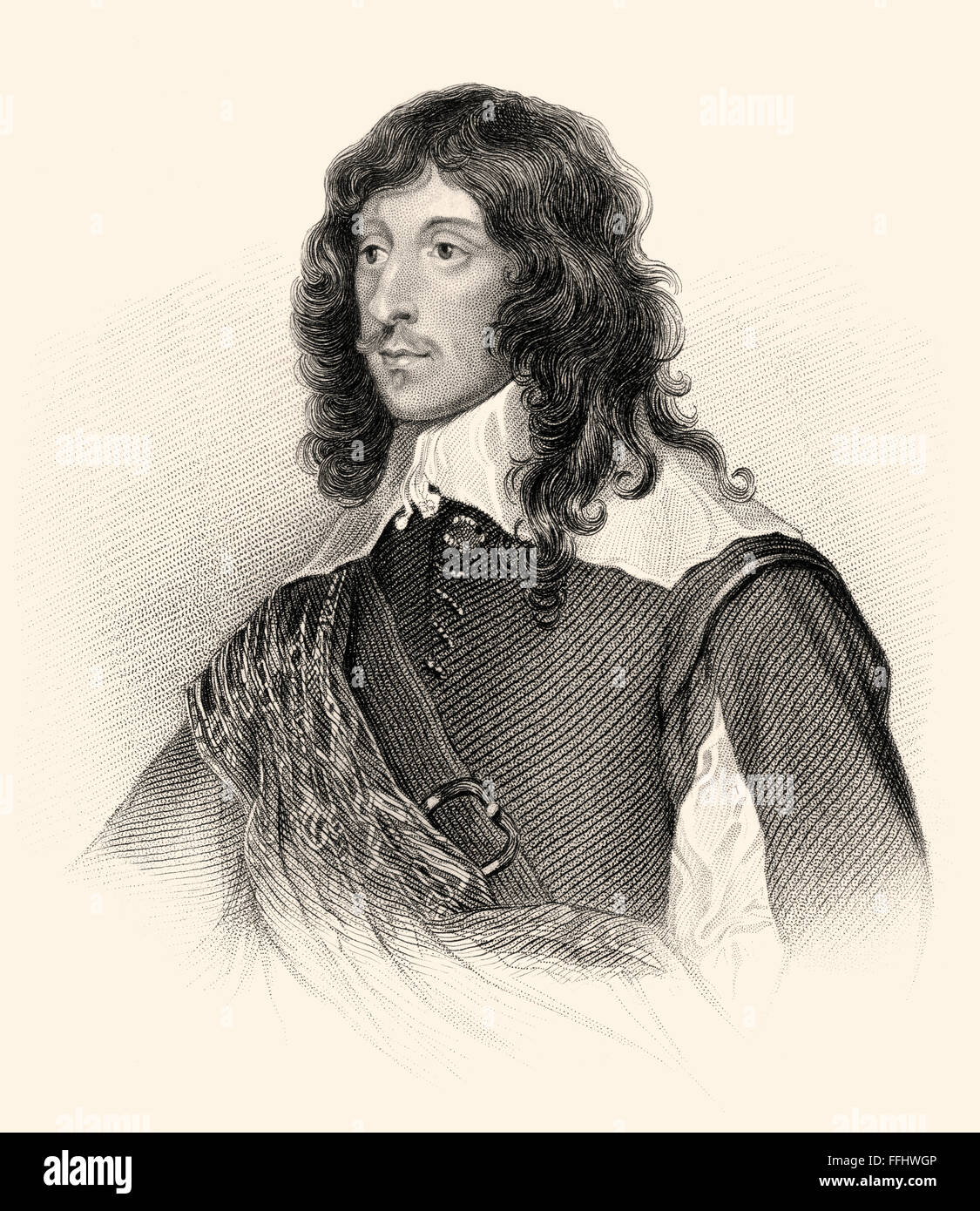 George Goring, Signore Goring, 1608-1657, un inglese di Royalist soldato Foto Stock George Goring, Signore Goring, 1608-1657, un inglese di Royalist soldato Foto Stock