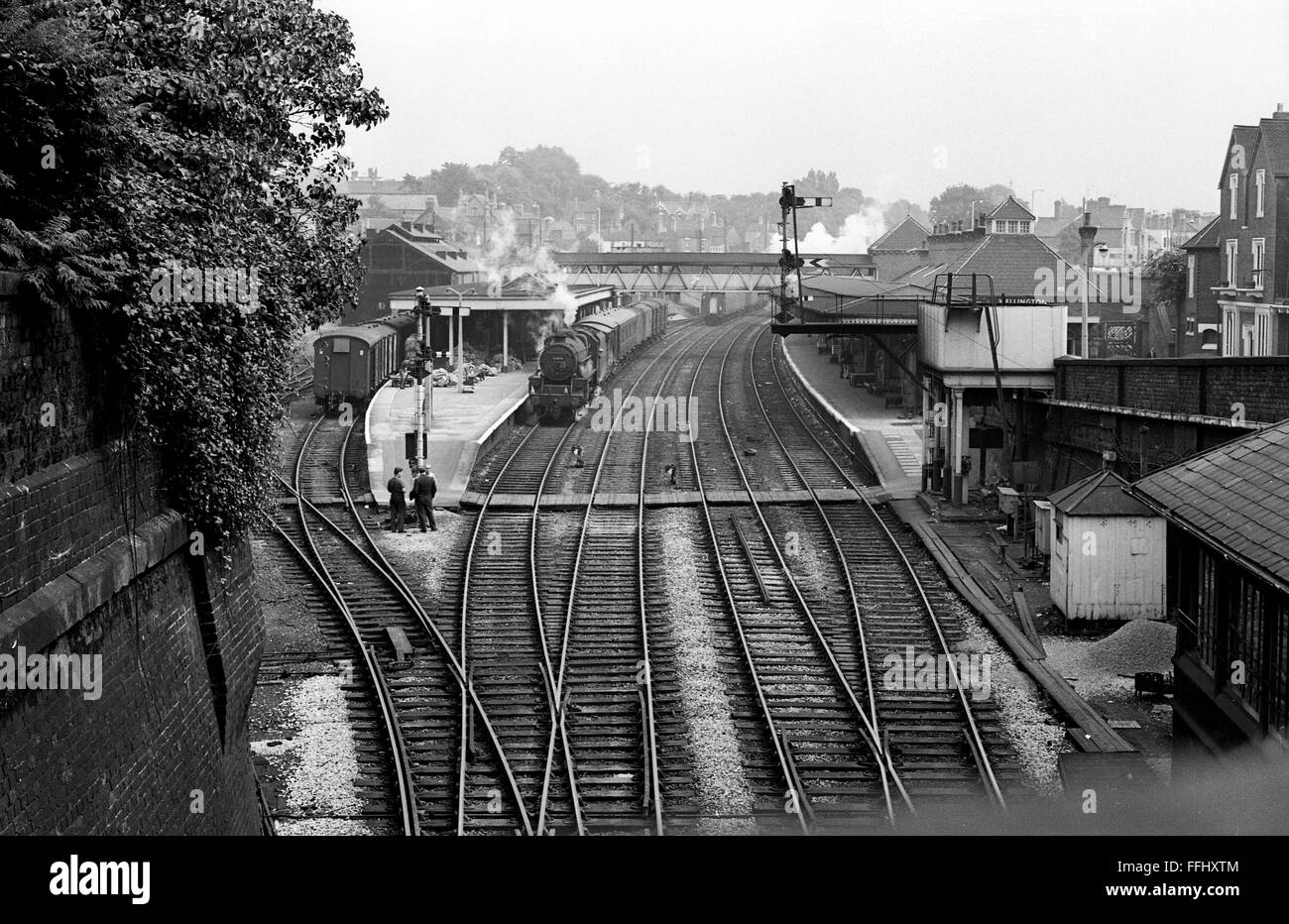 Wellington Stazione ferroviaria 1966 Foto Stock