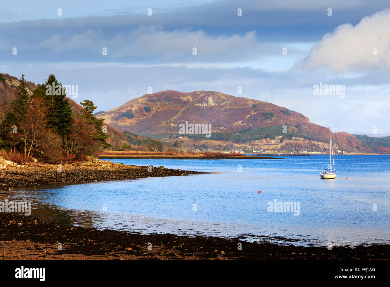 Loch Fyne, Argyll, Scotland, Regno Unito Foto Stock