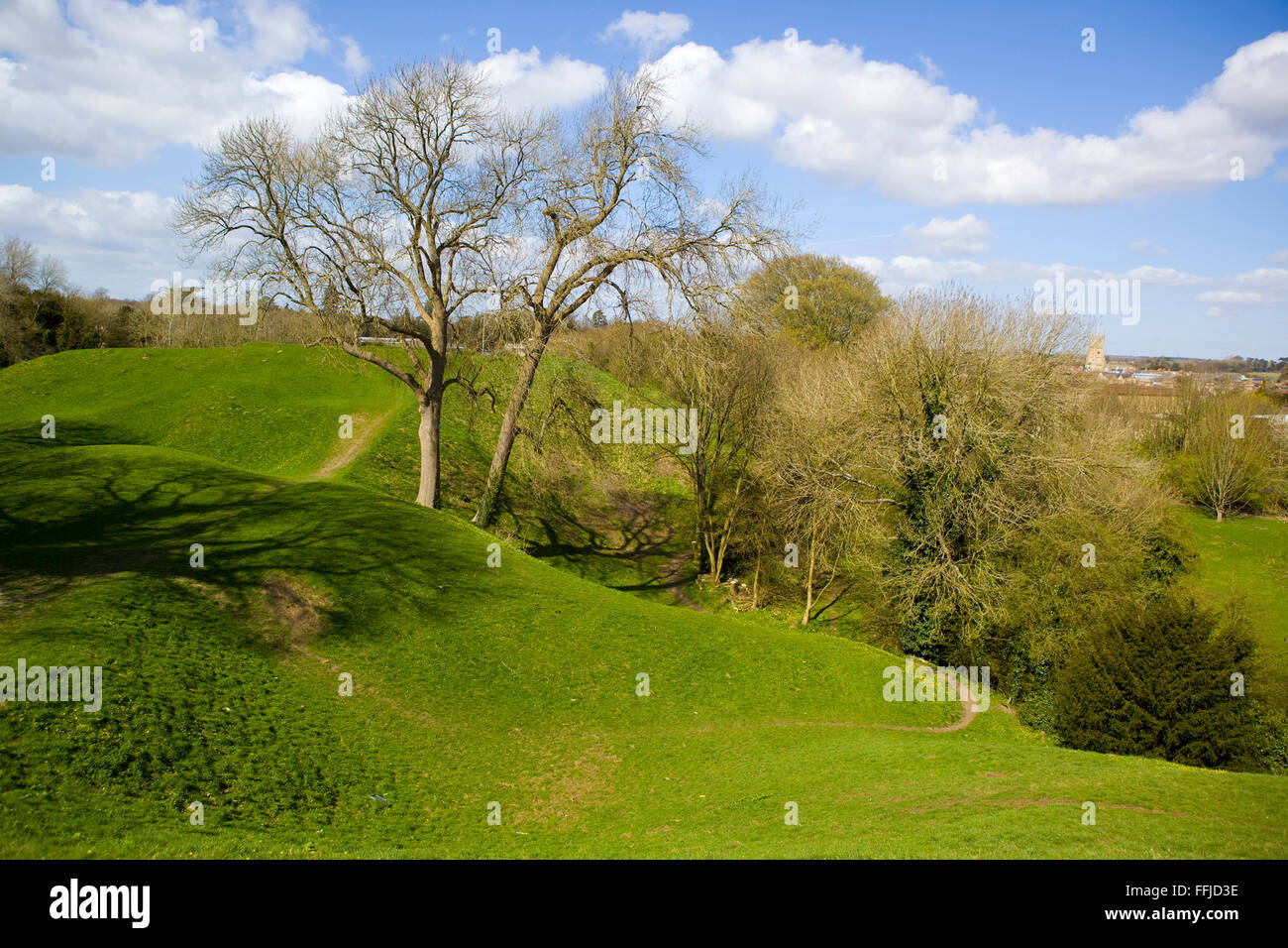 Anfiteatro a Cirencester Foto Stock