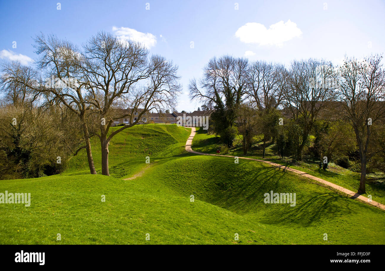 Anfiteatro a Cirencester Foto Stock