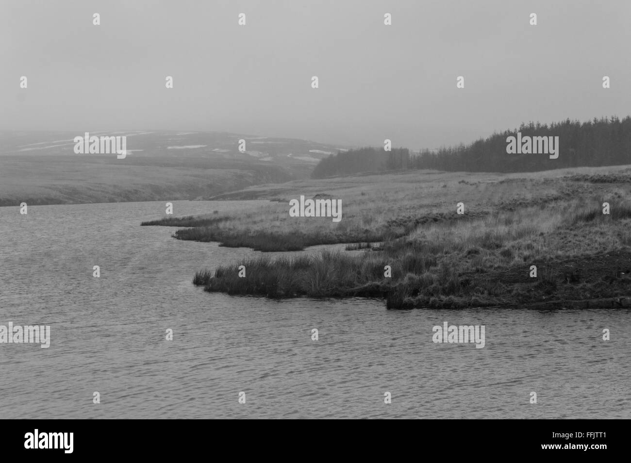 Abbassare Gorple shore Foto Stock