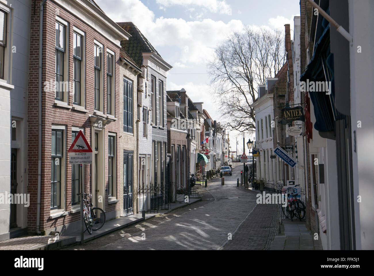 Altstadt, Zierikzee, Provinz Seeland, Niederlande | città vecchia, Zierikzee, Zeeland, Paesi Bassi Foto Stock