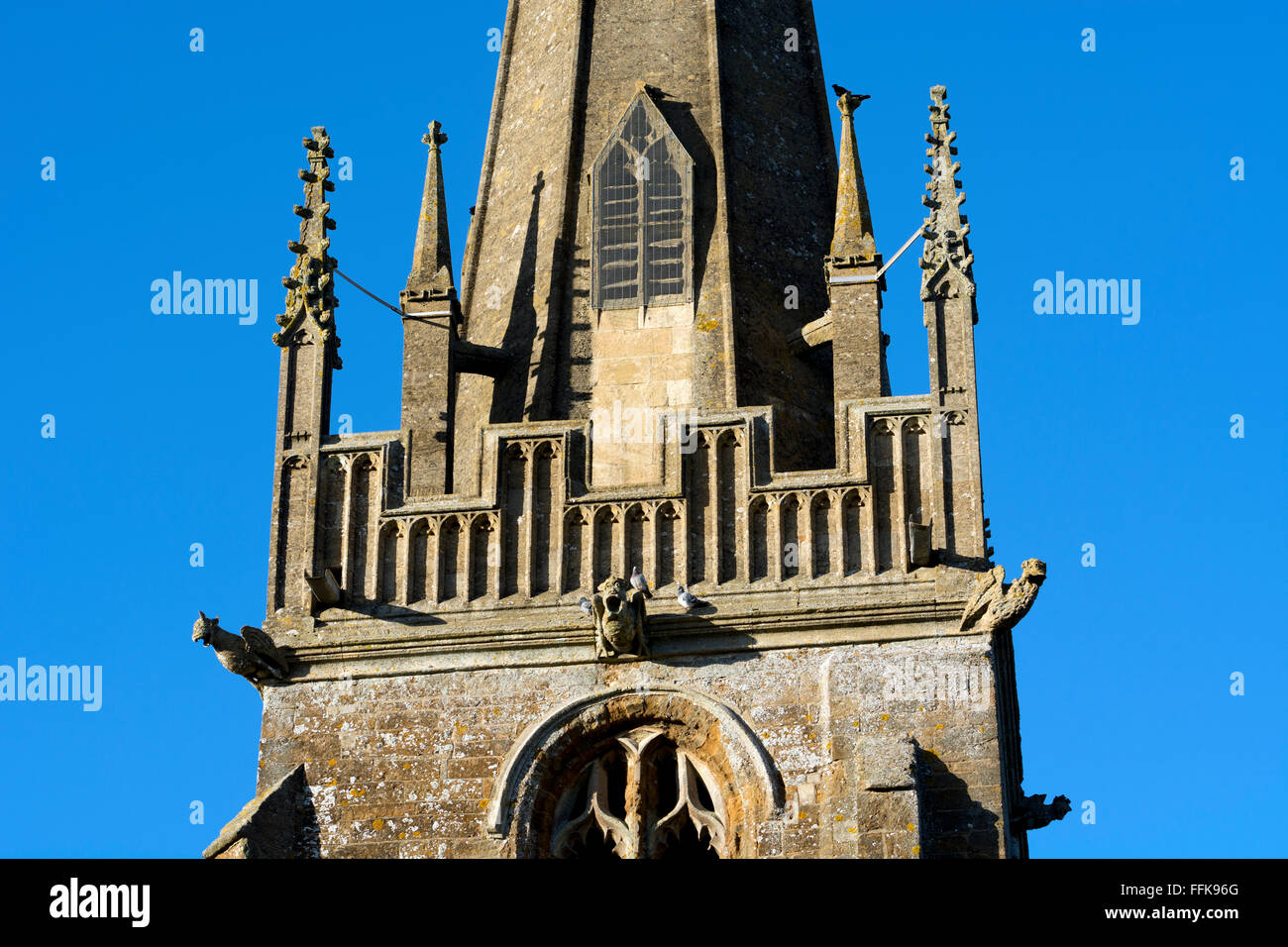 Chiesa di tutti i santi, Middleton Cheney, Northamptonshire, England, Regno Unito Foto Stock