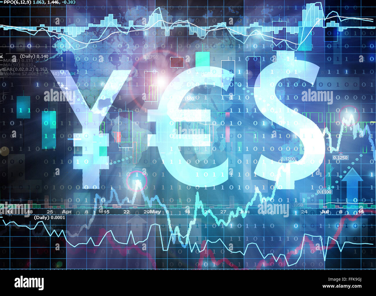 concetto di Forex Foto Stock