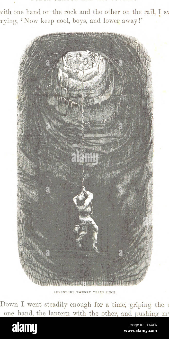 Questo libro presenta un resoconto dettagliato della Virginia, tra cui un'esplorazione della Canaan Virginiana e le avventure di porte Crayon e dei suoi cugini, completate da illustrazioni. Foto Stock