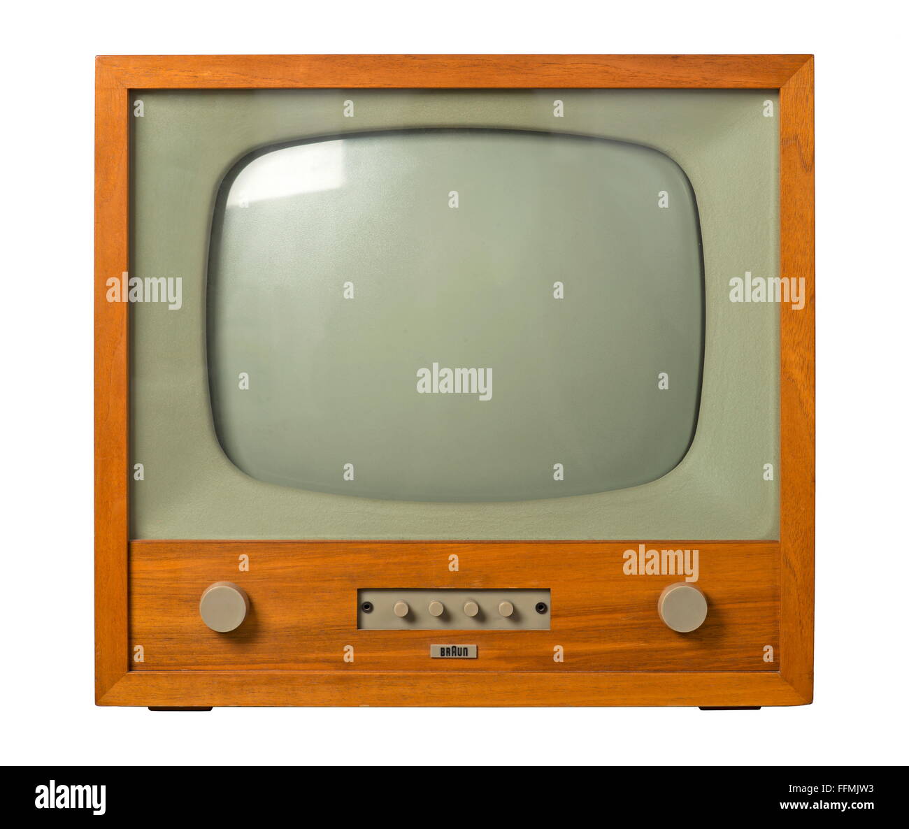 Broadcast,televisione,design tv set,Braun FS 1,concezione: Design sezione della società,Max Braun,in collaborazione con l'Accademia di design Ulm,telaio: Noce tree natura,con schermo da 43 cm,bianco-nero,primo Braun tv set in design moderno,Germania,1955,design tv set,design tv,dispositivo TV,televisione,storia TV,tecnologia TV-set-out,TV-out-set,TV-out-set-out-set,TV,TV-out-set-out-set-TV,TV,TV-set-out-set-it,TV,TV-set-set-it-it,TV,TV,TV,TV-set-set-set-it-it-it,TV,TV,TV,TV,TV,TV,TV,TV-set Foto Stock