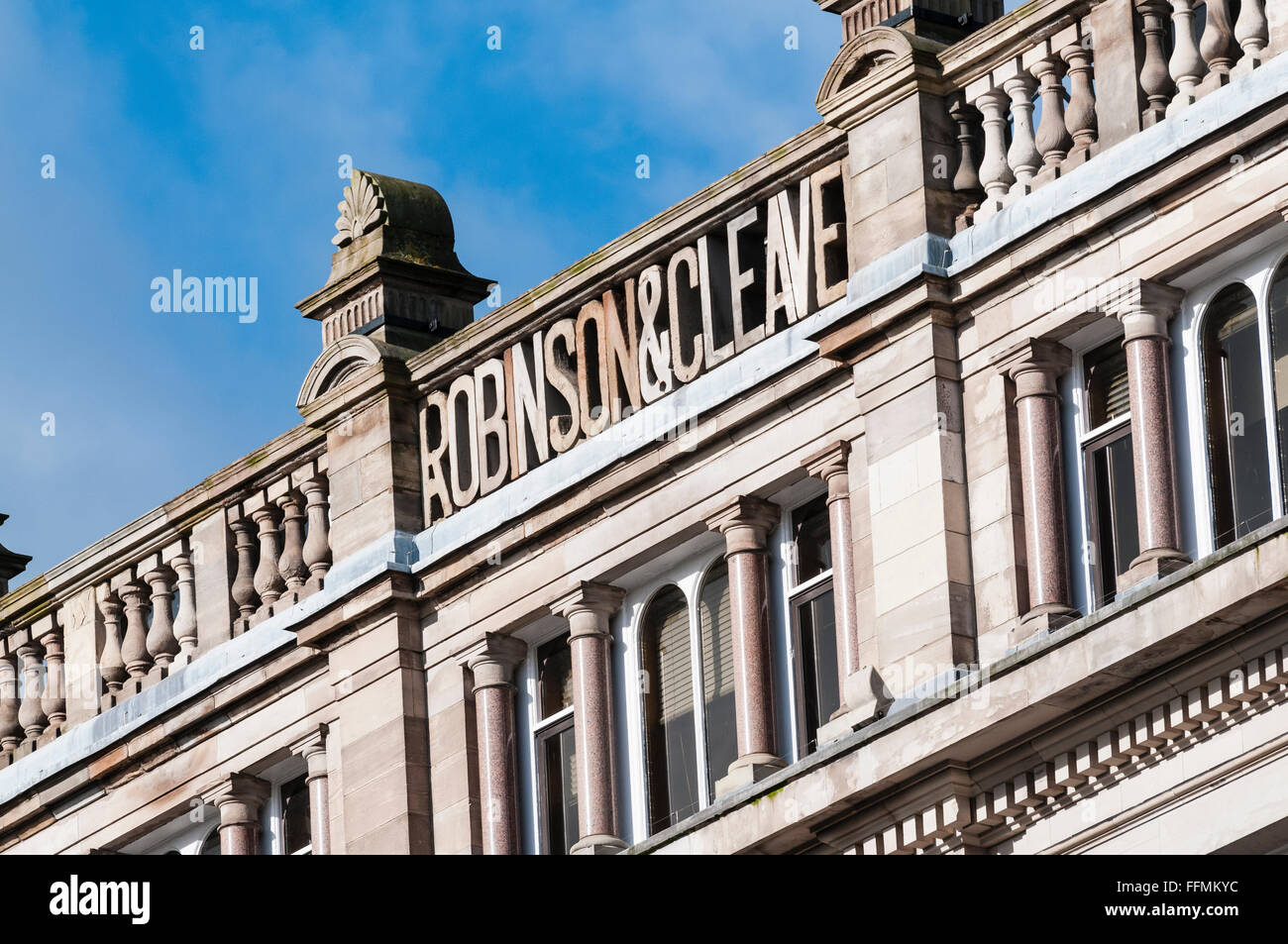 Robinson e Cleaver edificio, Belfast Foto Stock