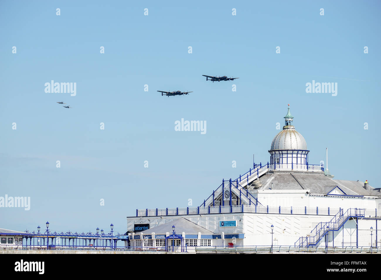 Airshow Airbourne a Eastbourne 2014 Foto Stock