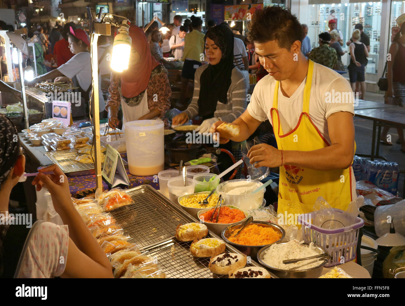 Thailandia Phuket Phuket Town Capodanno cinese 2016 Adrian Baker Foto Stock