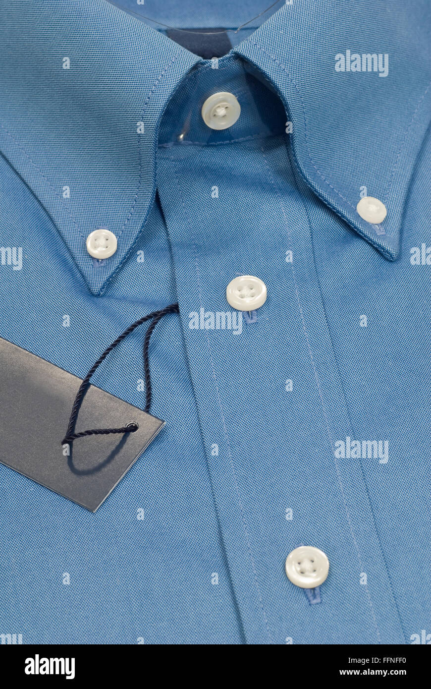 Nuovi uomini Dress shirt dettaglio Foto Stock