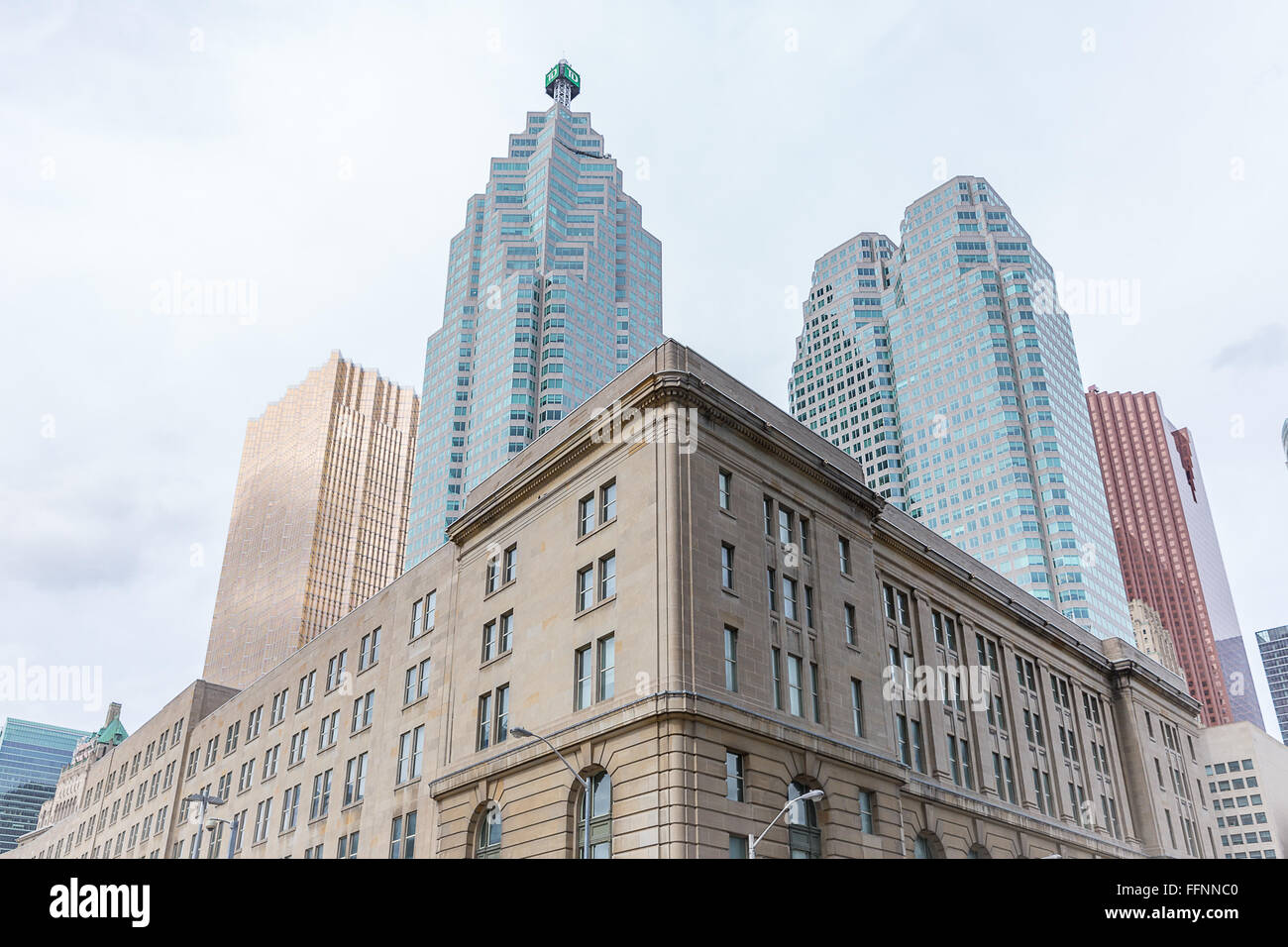 Orizzonte di Toronto Foto Stock