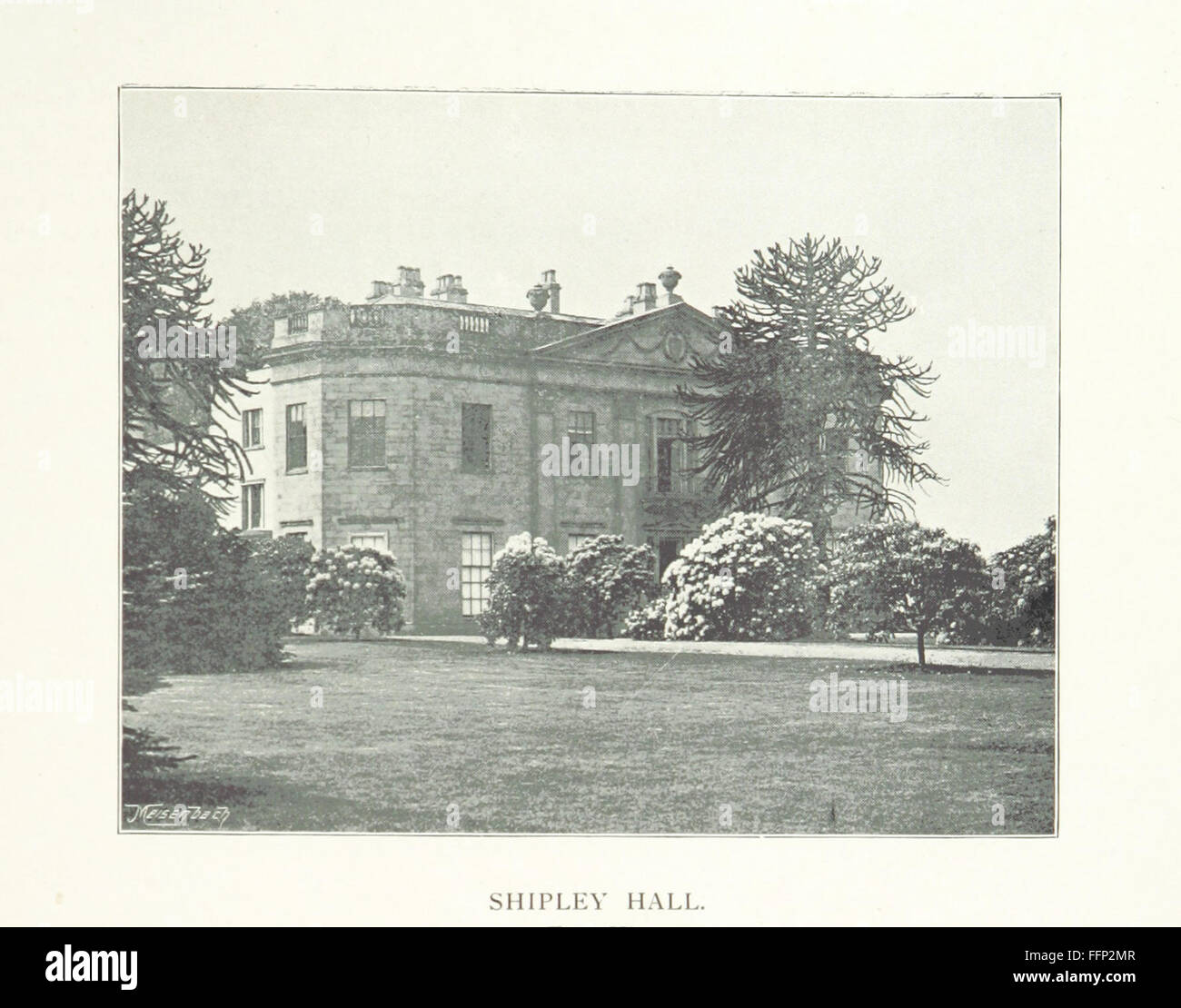 93 di "Storia di Ilkeston, insieme con Dale Abbey, Kirk Hallam, West Hallam, Shipley, e Cossall. [Con piastre.]" Foto Stock