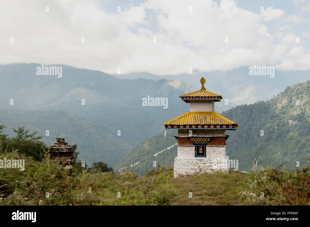 La bellezza del nord-est dell India Foto Stock