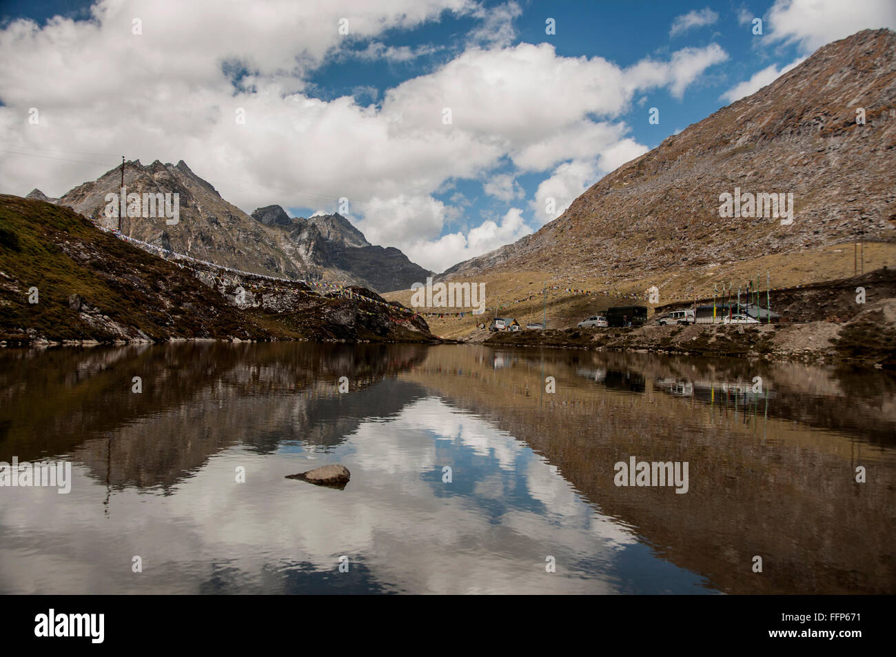 La bellezza del nord-est dell India Foto Stock