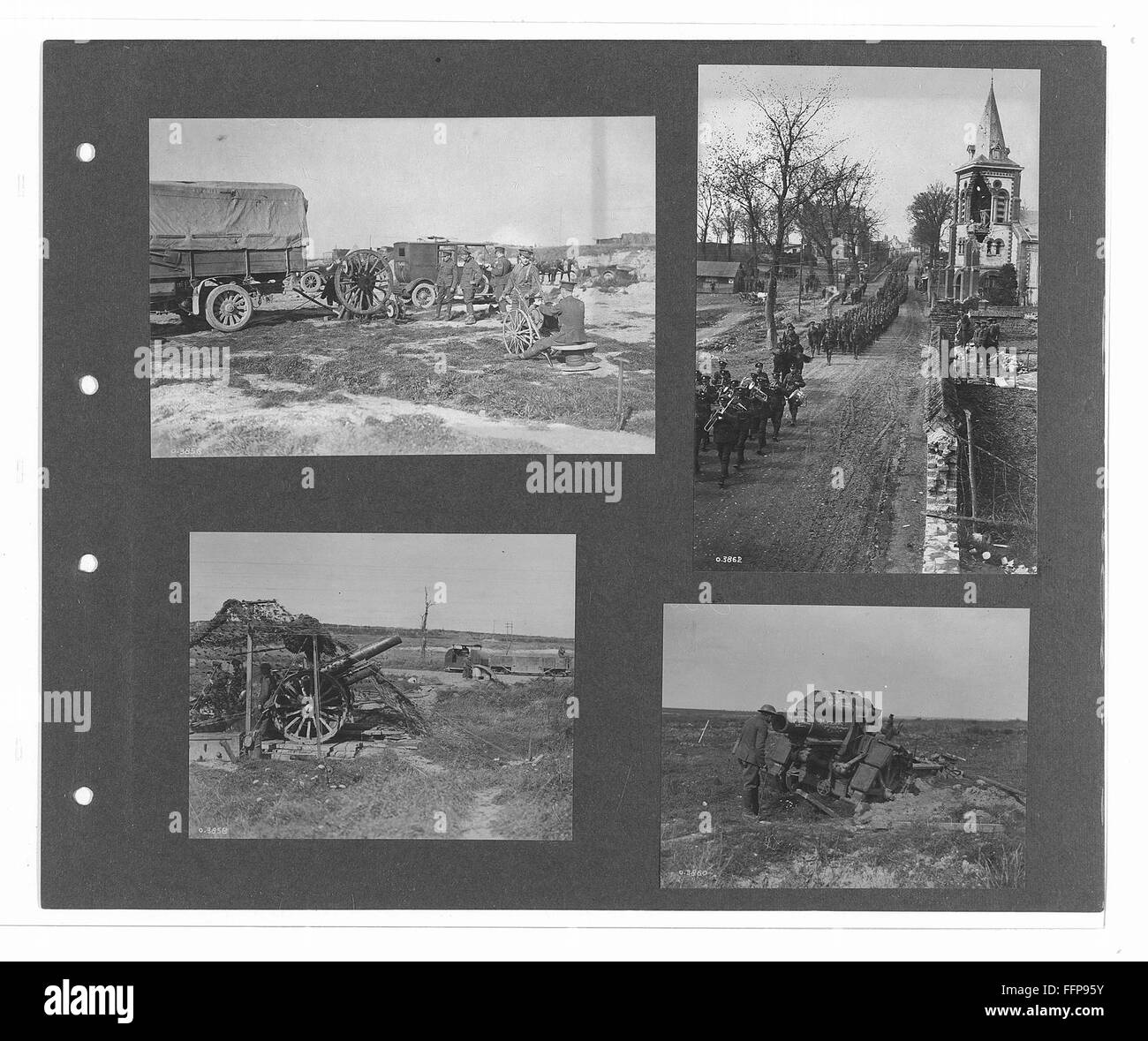 Questo quarto volume della serie "Canadian Official War Photographs" presenta fotografie ufficiali che documentano il coinvolgimento canadese in tempo di guerra, mostrando sia l'impatto militare che civile della guerra in questo periodo. Foto Stock