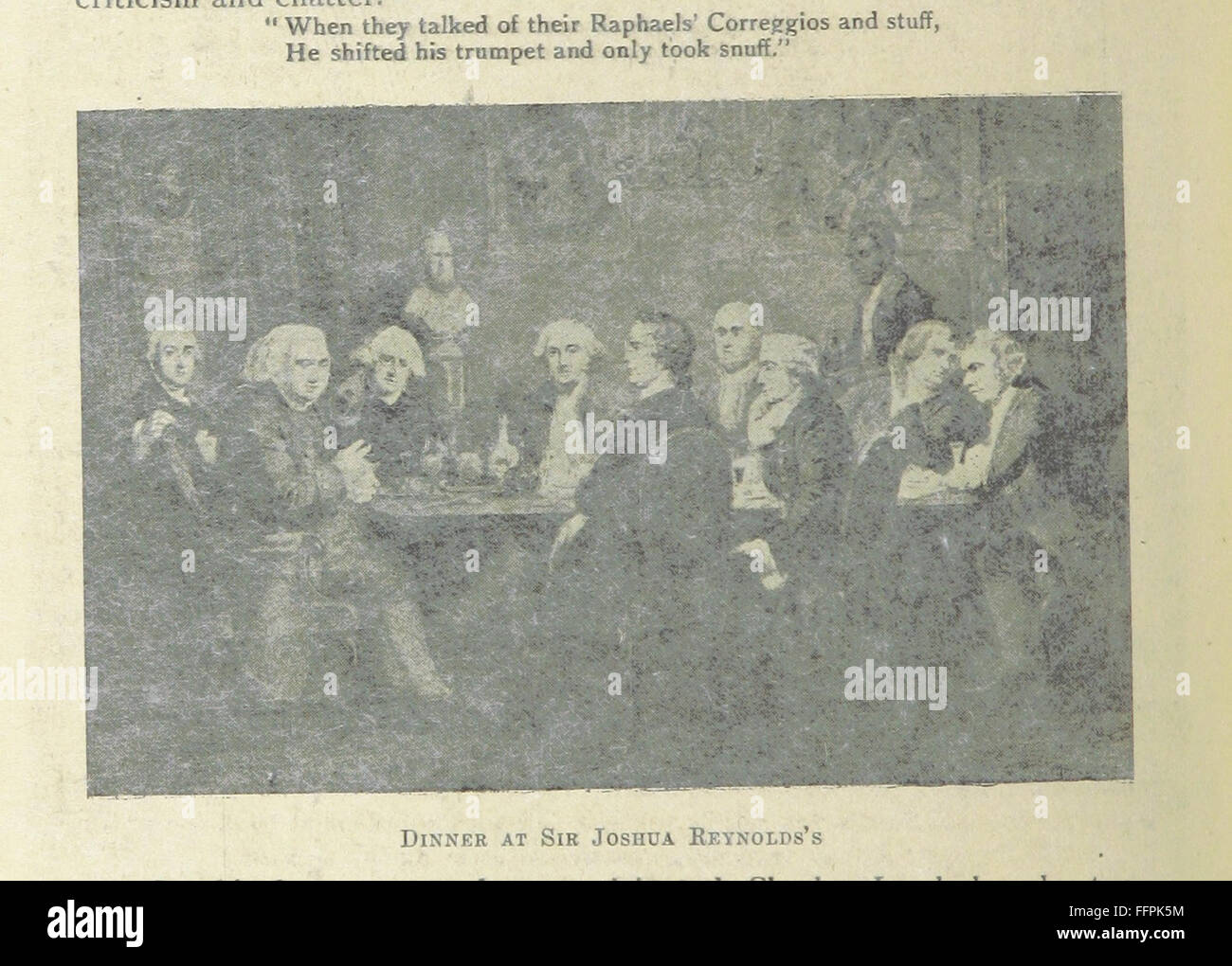 Questo libro d'epoca racconta la storia di Leicester Square, Londra, con illustrazioni e una redazione artistica di Mons. Charles alias, focalizzandosi sul significato storico e culturale di questo luogo iconico. Foto Stock