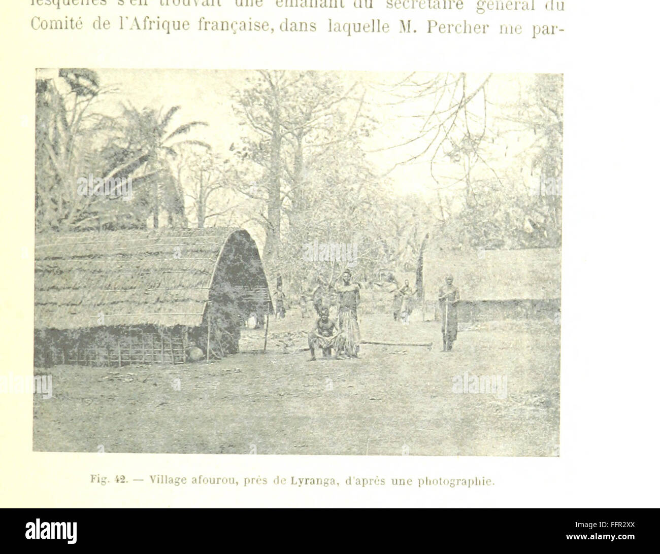 Questo libro d'epoca illustrato descrive il viaggio attraverso il Ciad, da Loango a Chari, esplorando il paesaggio, le persone e la geografia dell'Africa centrale. Offre preziose informazioni sulla storia e la cultura della regione. Foto Stock