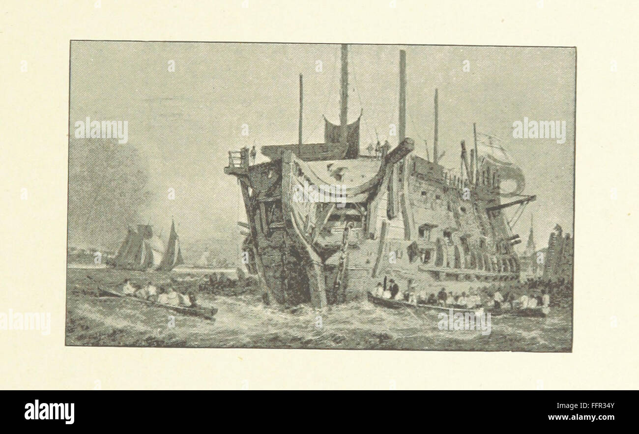 Questo libro d'epoca cattura la storia di Deptford, con ricordi di vecchie stampe, disegni e fotografie. Raccolto e organizzato da T. Sturrock, offre un resoconto visivo della storia e dello sviluppo della città attraverso rappresentazioni artistiche. Foto Stock