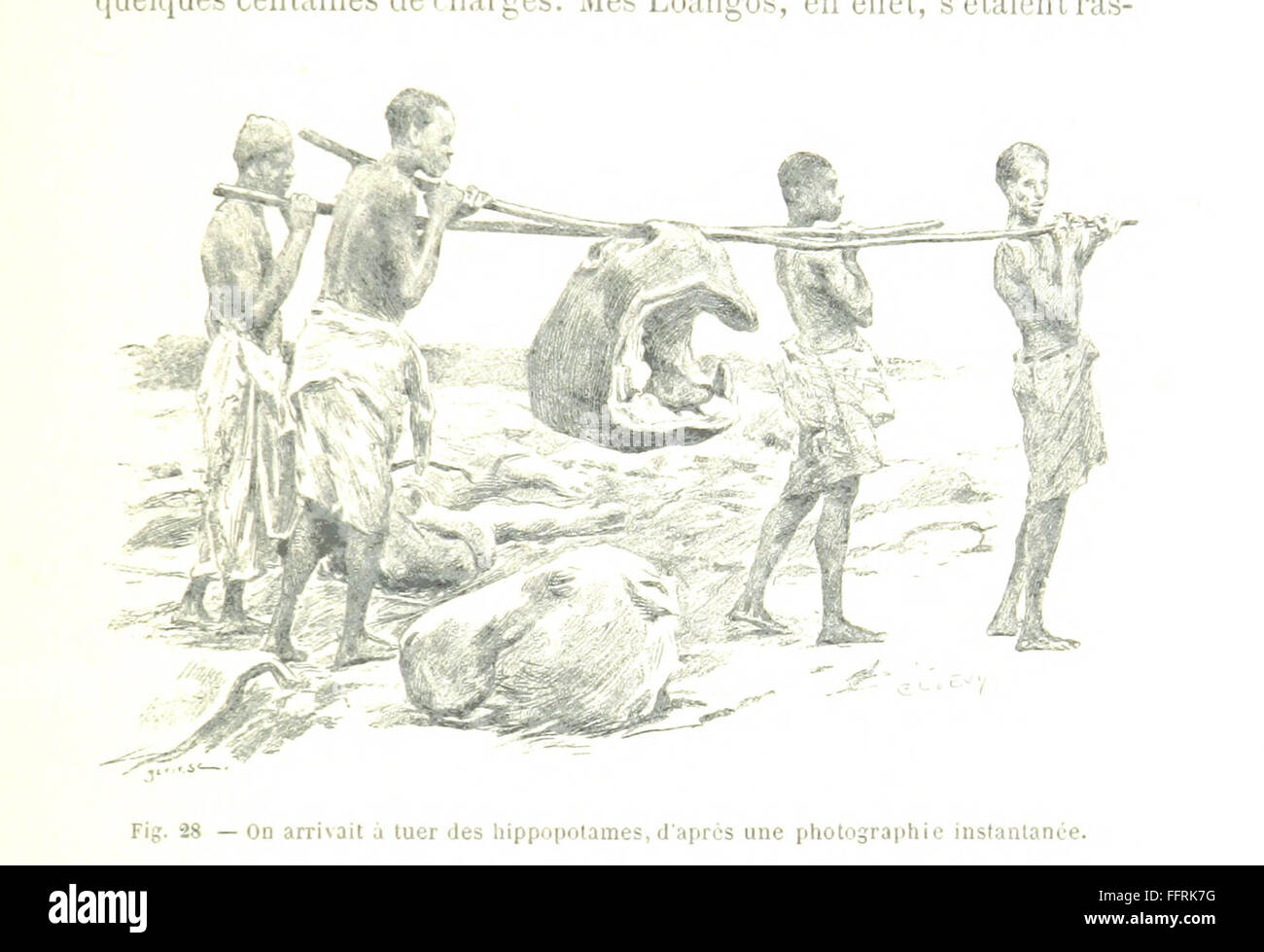 "La Route du Tchad" descrive il percorso da Loango a Chari, esplorando gli aspetti geografici e culturali della regione. Il libro, riccamente illustrato, fornisce uno sguardo approfondito ai paesaggi, alle persone e all'esplorazione del Ciad nell'Africa centrale. Foto Stock