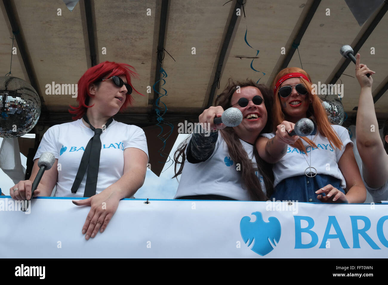 Gay Pride Marzo Brighton 2014 Foto Stock