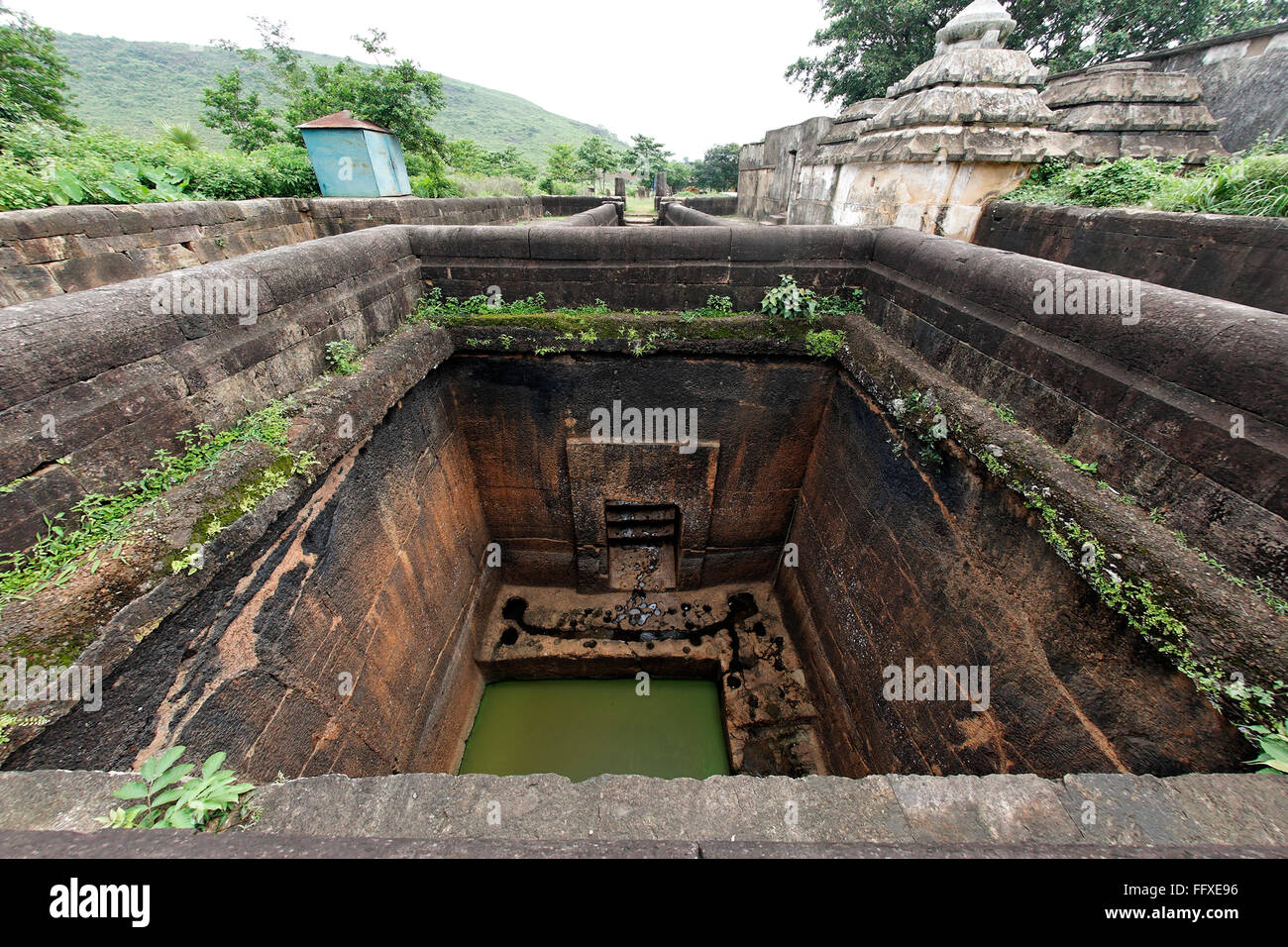 Buddha patrimonio sito scavato , Ratnagiri , Orissa , India Foto Stock