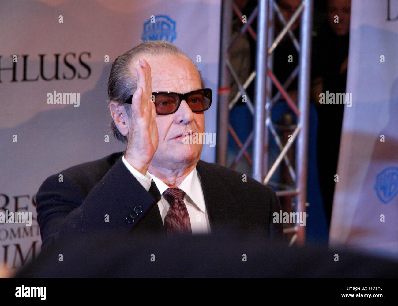 Jack Nicholson - Deutschlandpremiere des Spielfilms 'Dcome Beste kommt zum Schluss', Cinemaxx Potsdamer Platz, 21. Januar 2008, Foto Stock
