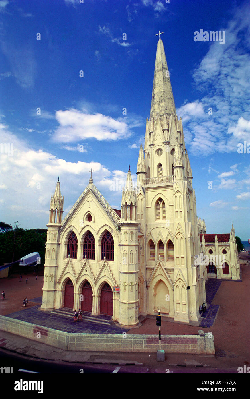 Basilica di san Tommaso o san thome ; Chennai ; Madras ; Tamil Nadu ; India Foto Stock