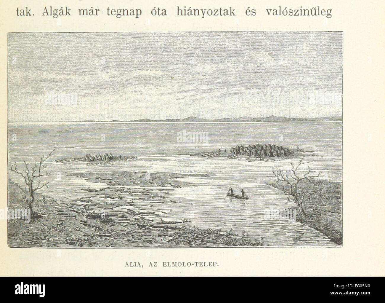 47 di "Rudolf és Stefánia tavakhoz. Teleki Samuel Gróf felfedező útja Kelet-Afrika egyenlitői vidékein 1887-1888-ban Foto Stock