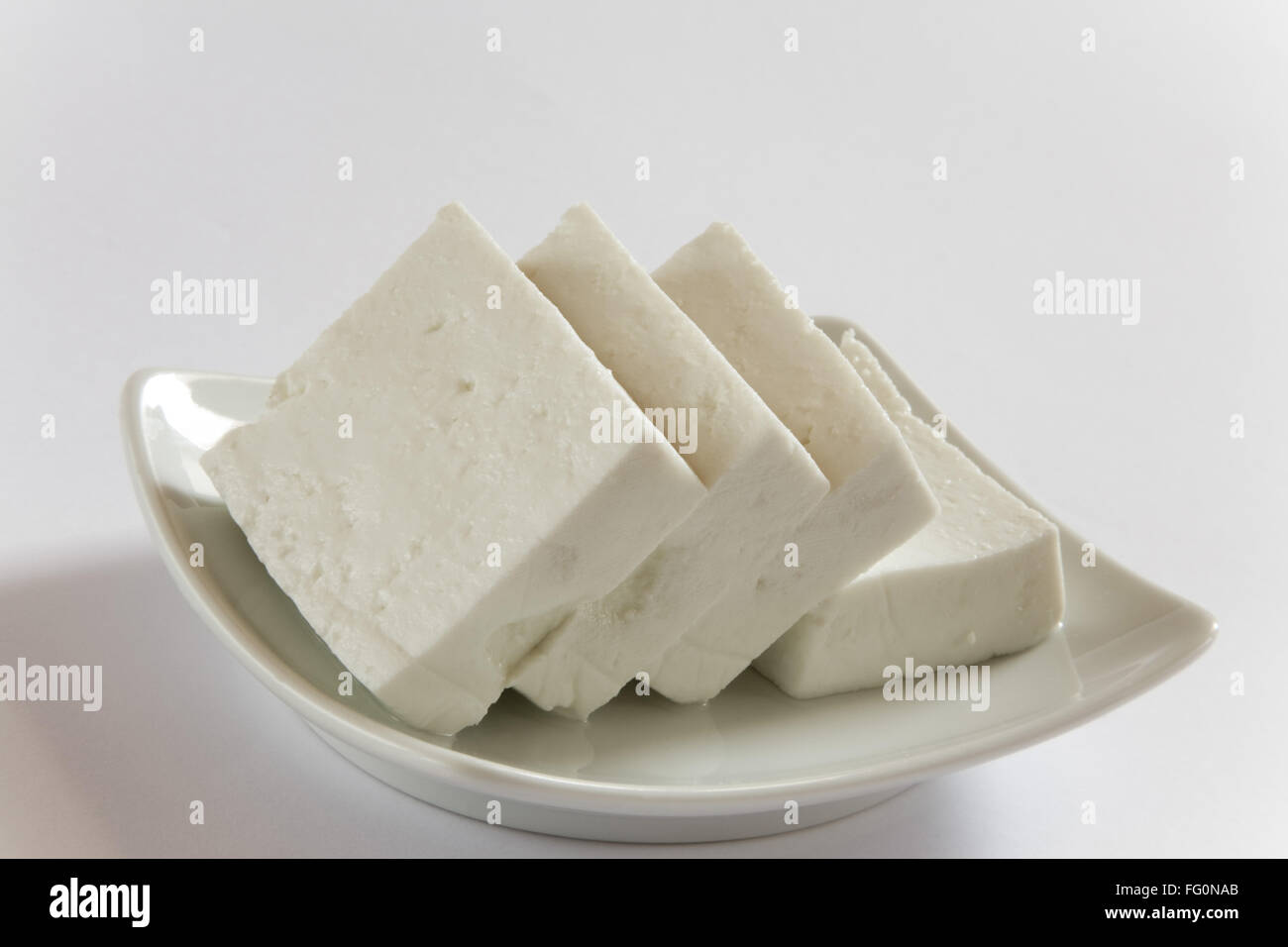 Formaggio paneer impresa o massa soffice home o prodotti lattiero-caseari Foto Stock