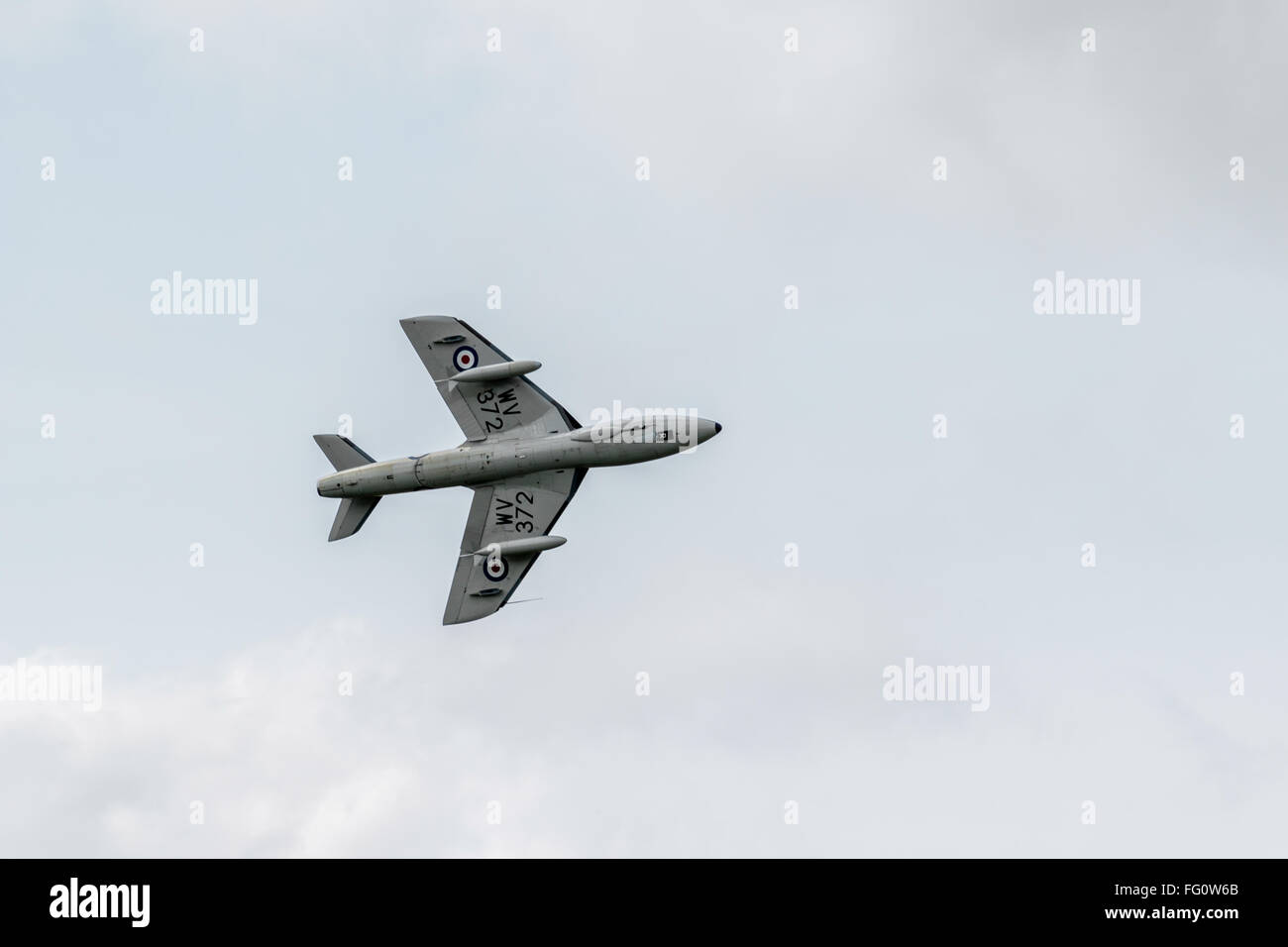 Hawker Hunter T7 WV372 Foto Stock