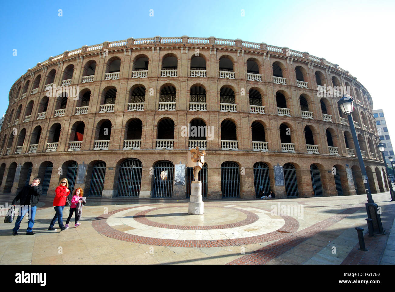 Arena Plaza de Toros de Valencia, Spagna Foto Stock