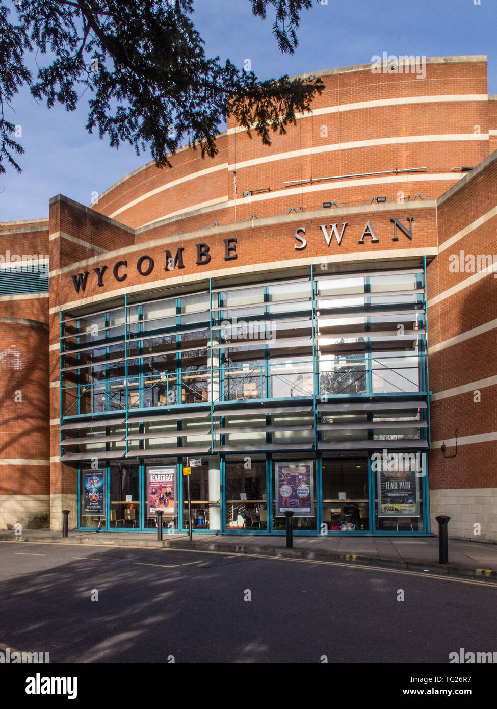 Il Wycombe Swan Theatre, High Wycombe, Buckinghamshire, UK. Foto Stock