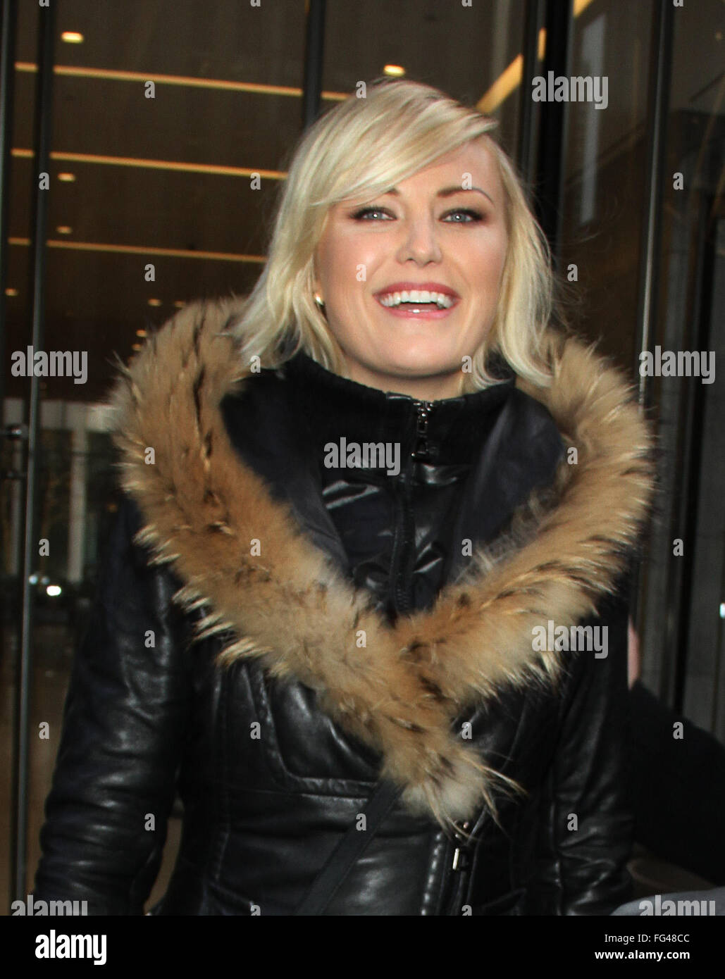 Malin Akerman a OPIE SiriusXM Radio per parlare del suo nuovo showtime serie 'miliardi' dotata di: Malin Akerman dove: la città di New York, New York, Stati Uniti quando: 07 Gen 2016 Foto Stock