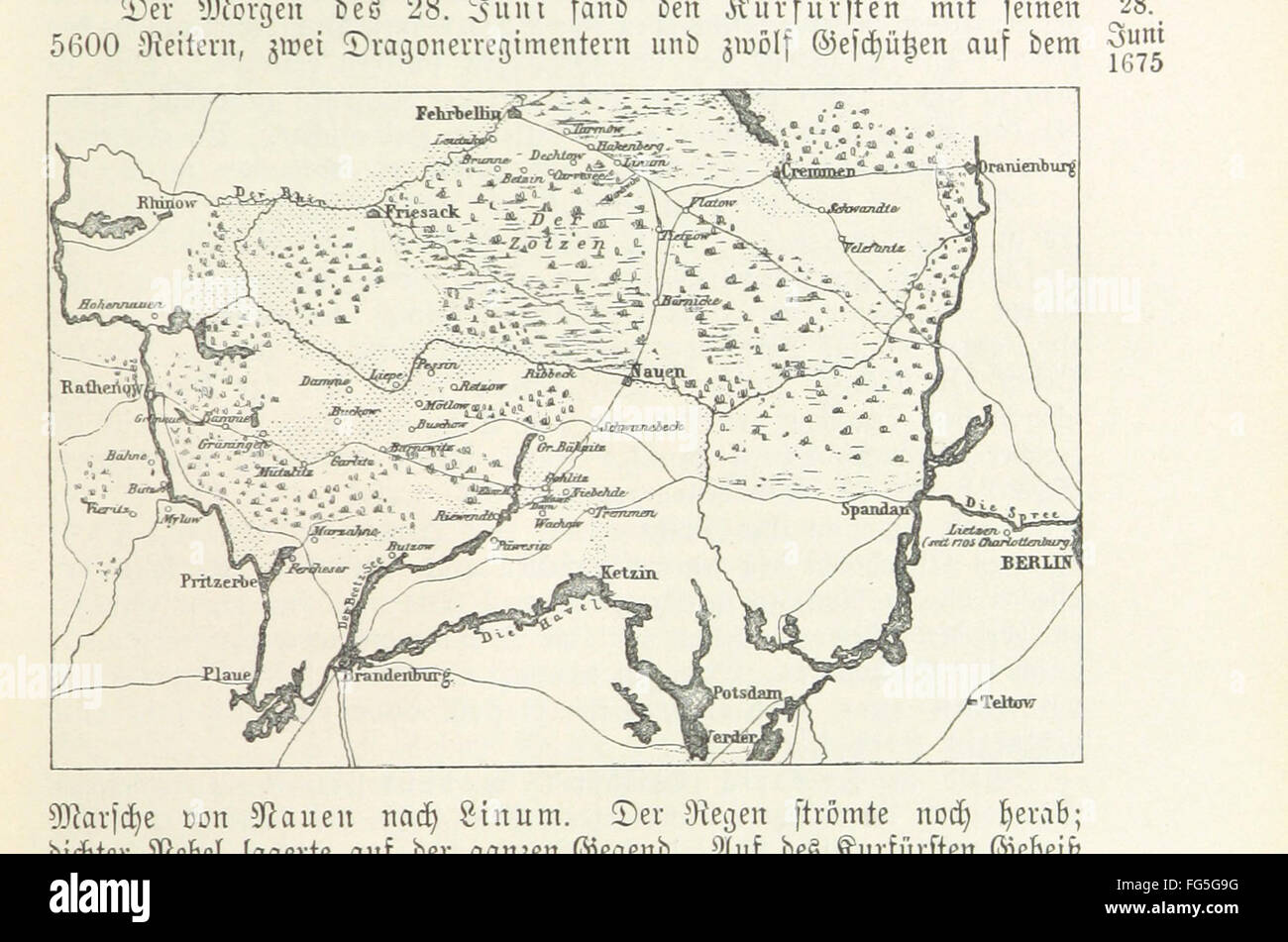 01 di 'Brandenburgisch-preussische Geschichte ... Mit drei Karten die Entwickelung des preussischen Staates darstellend, etc' Foto Stock