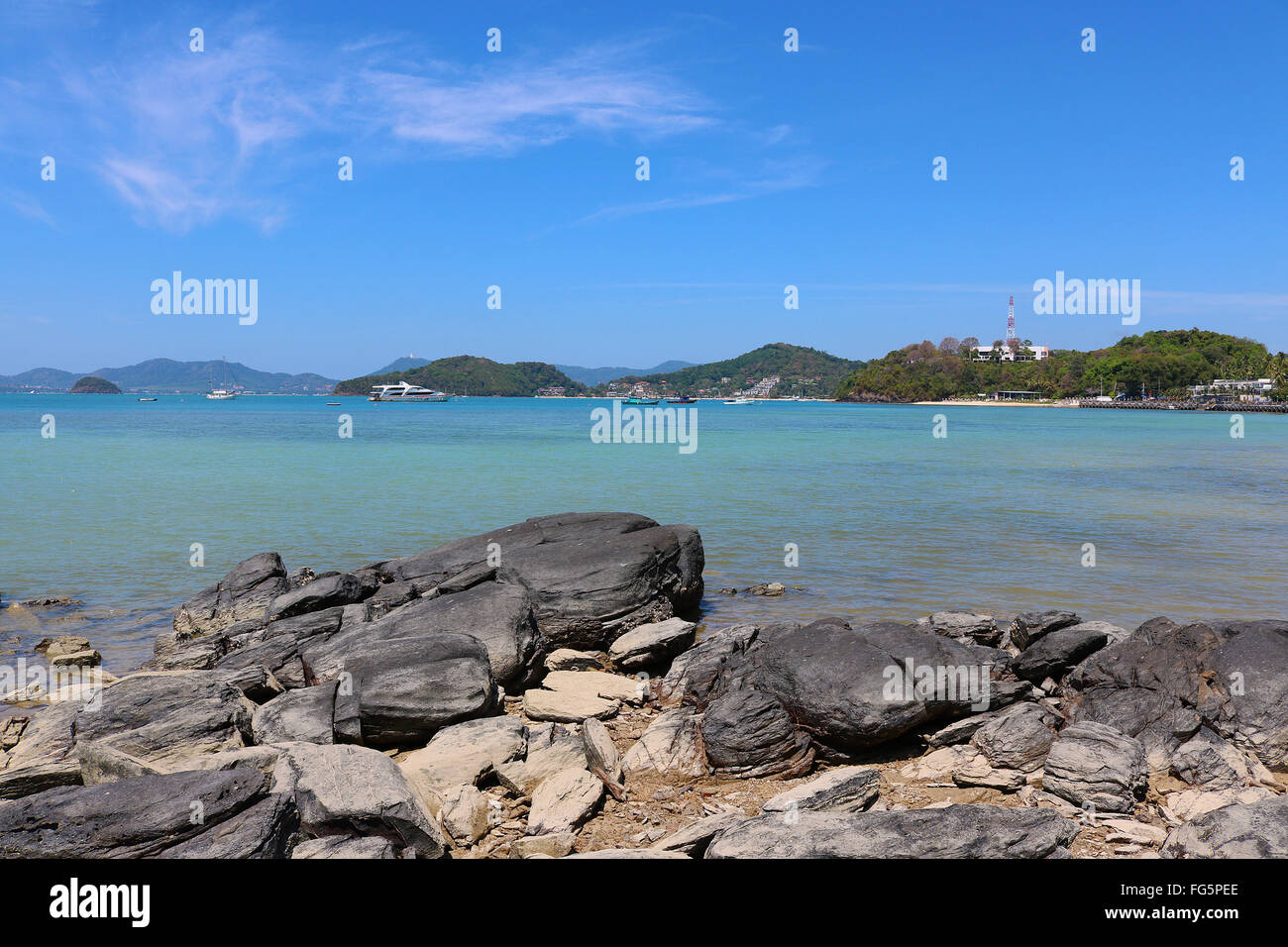 Thailandia Phuket Laem Panwa (Panwa Cape) Laem Panwa è il luogo in cui si trova il Phuket aquarium Adrian Baker Foto Stock