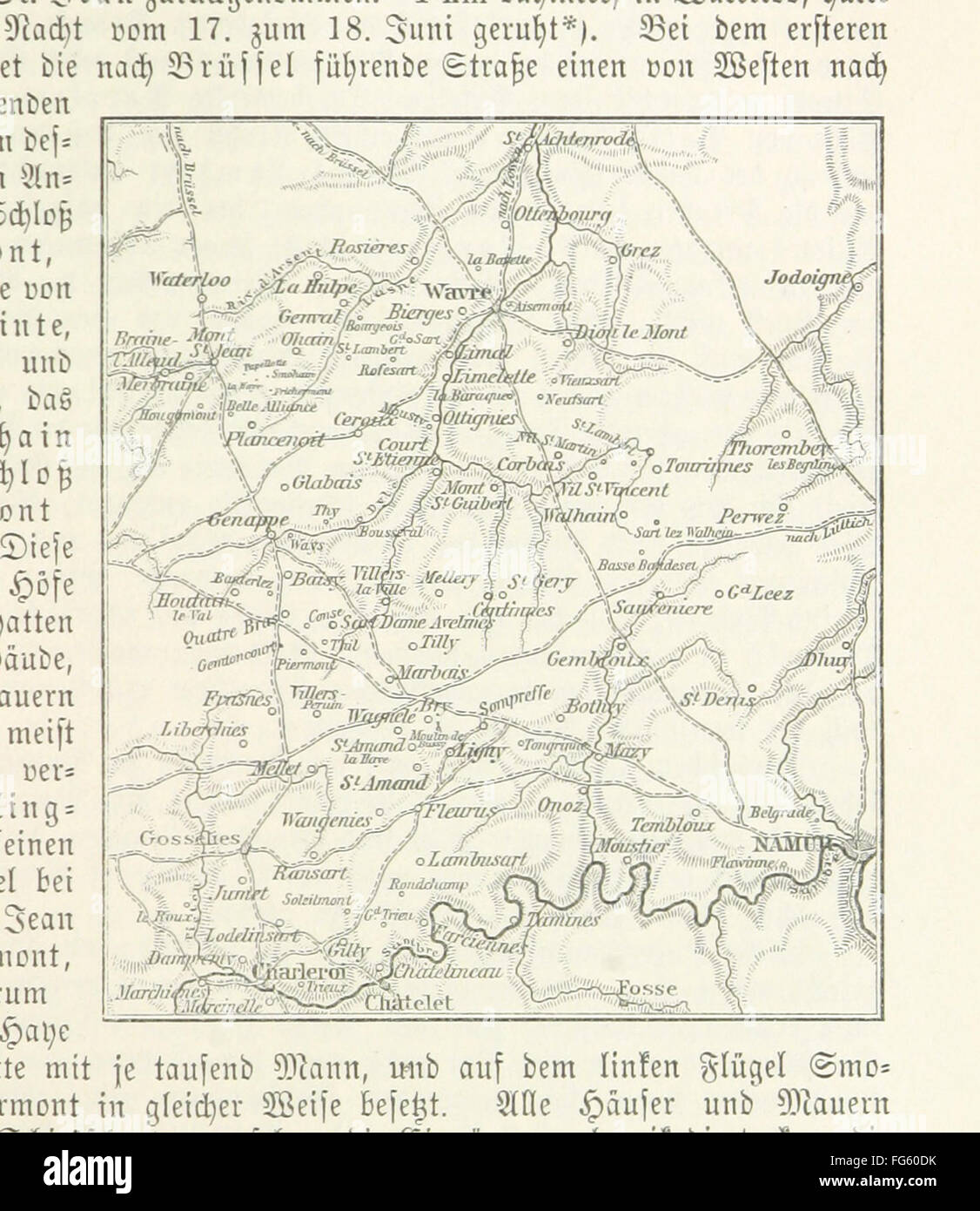 49 del 'Brandenburgisch-preussische Geschichte ... Mit drei Karten die Entwickelung des preussischen Staates darstellend, etc' Foto Stock