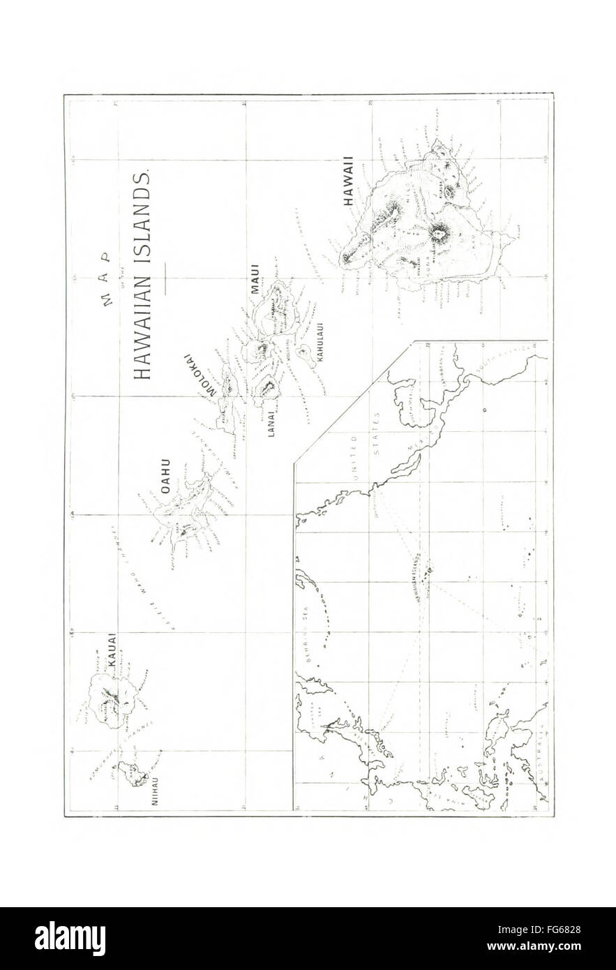 Questo manoscritto storico, "in Search of a Climate", include illustrazioni e mappe dettagliate. L'opera d'arte mette in evidenza l'esplorazione e la scoperta dei dati climatici nel corso dei secoli passati. Foto Stock